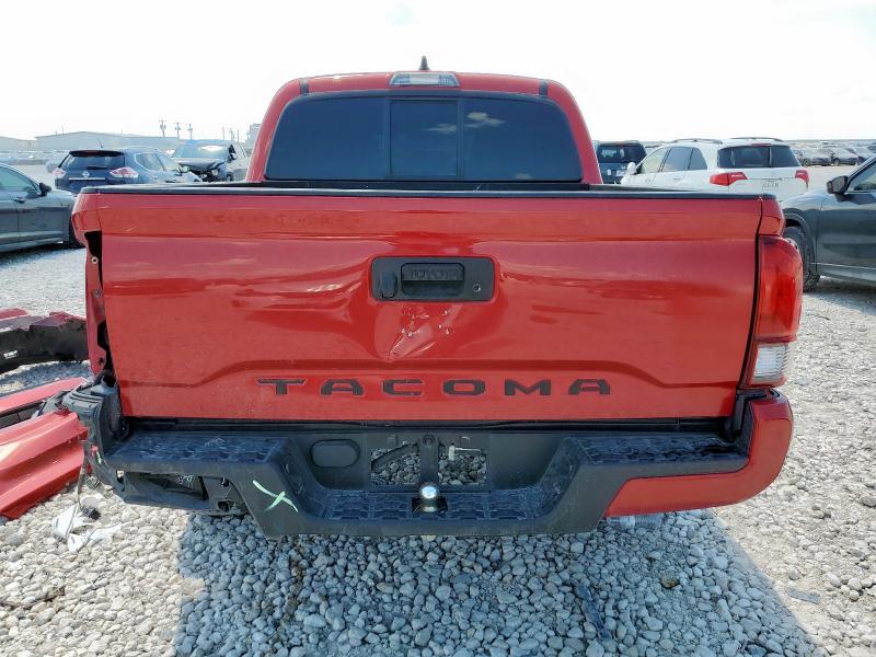 3TYAX5GN2NT043410 - 2022 TOYOTA TACOMA DOUBLE CAB 红色 照片 6