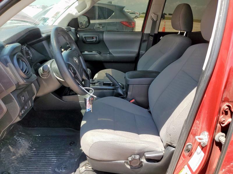 3TYAX5GN2NT043410 - 2022 TOYOTA TACOMA DOUBLE CAB 红色 照片 7