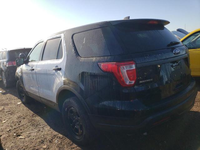 1FM5K8AR7JGA83930 - 2018 FORD EXPLORER POLICE INTERCEPTOR 双色 照片 2