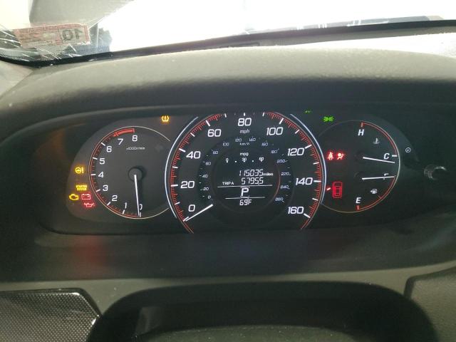 1HGCT2B84FA002602 - 2015 HONDA ACCORD EXL ნაცრისფერი ფოტო 9