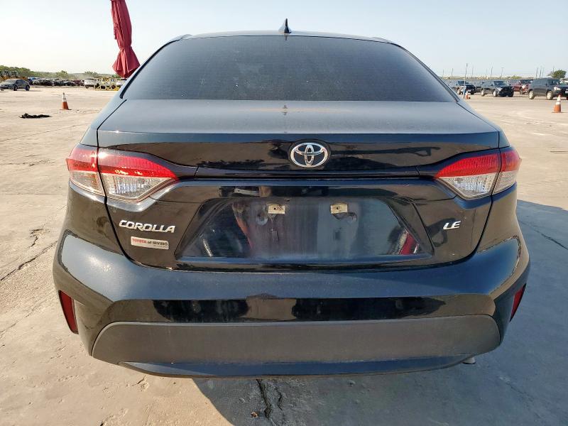 5YFEPRAEXLP114100 - 2020 TOYOTA COROLLA LE BLACK photo 6