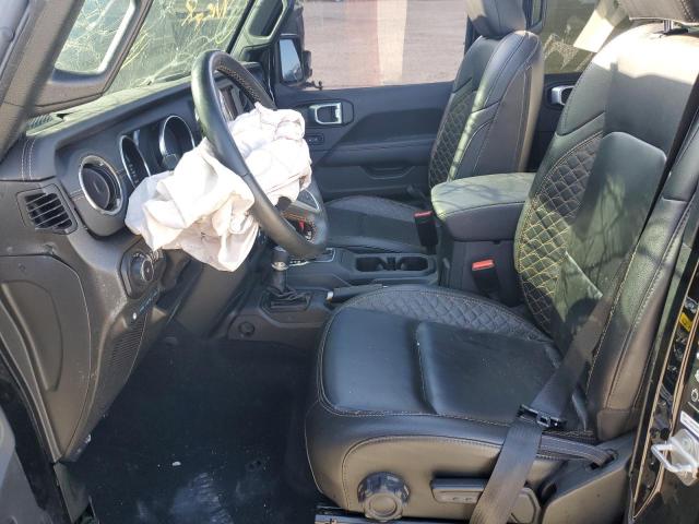 1C4JJXP68NW122808 - 2022 JEEP WRANGLER U SAHARA 4XE BLACK photo 7