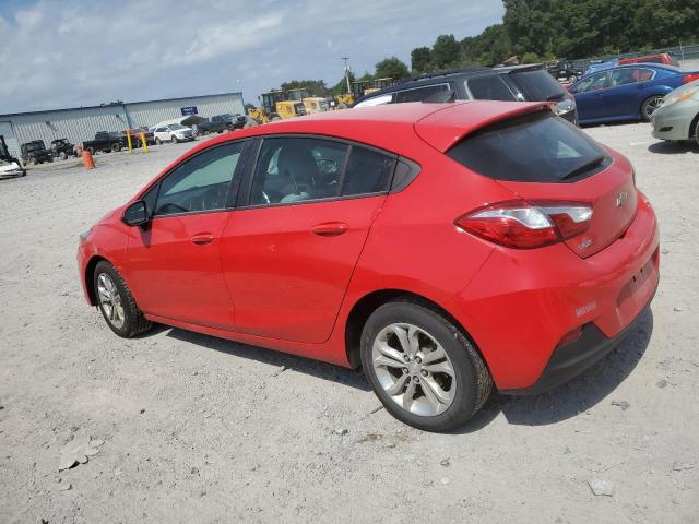 3G1BC6SM5KS603257 - 2019 CHEVROLET CRUZE LS RED photo 2