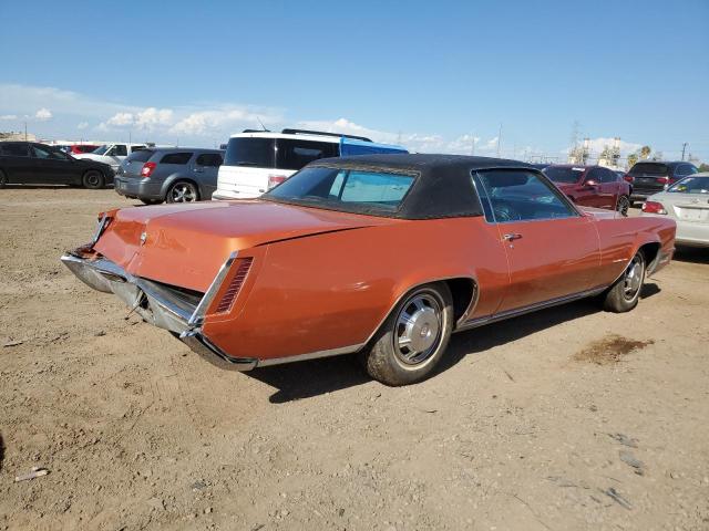 H7176298 - 1967 CADILLAC ELDORADO ORANGE photo 3