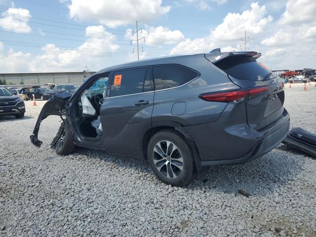 5TDHZRBH5MS125790 - 2021 TOYOTA HIGHLANDER XLE Gris foto 2