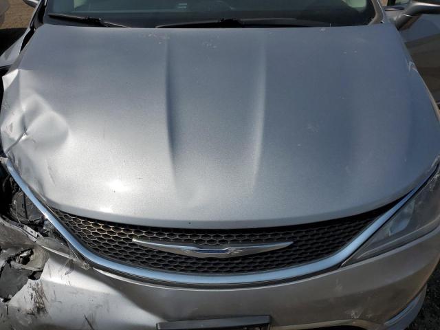 2C4RC1EG0HR517911 - 2017 CHRYSLER PACIFICA TOURING L PLUS SILVER photo 12
