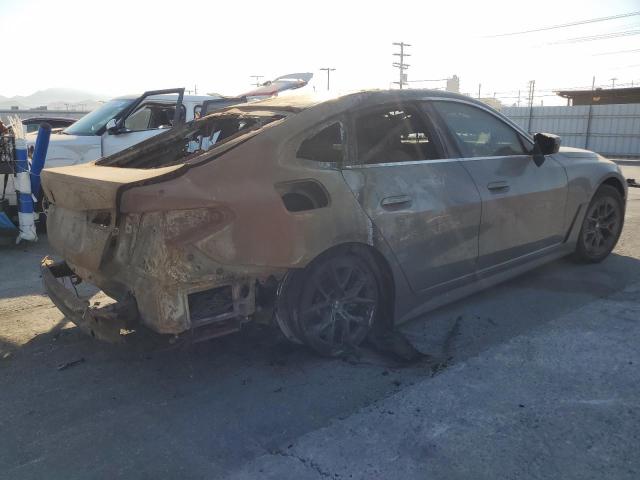 WBY23HD0XSFU38127 - 2025 BMW I4 EDRIVE 40 GRAY photo 3