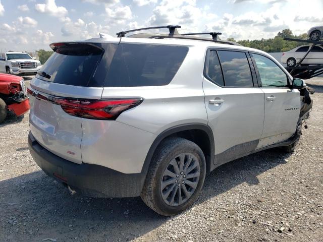 1GNEVJKW8NJ156682 - 2022 CHEVROLET TRAVERSE RS SILVER photo 3