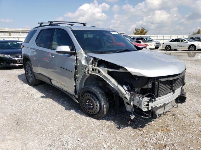 1GNEVJKW8NJ156682 - 2022 CHEVROLET TRAVERSE RS SILVER photo 4