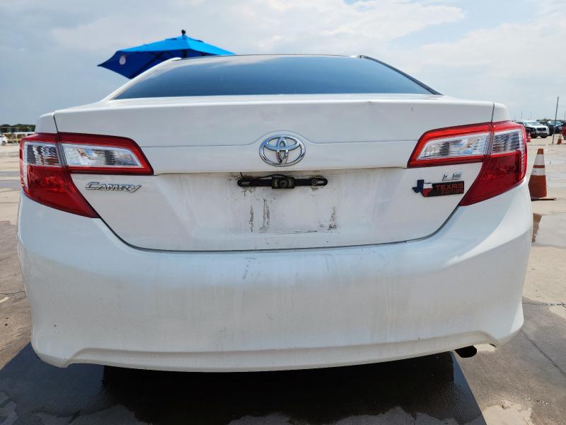4T1BF1FK9CU537738 - 2012 TOYOTA CAMRY BASE თეთრი ფოტო 6