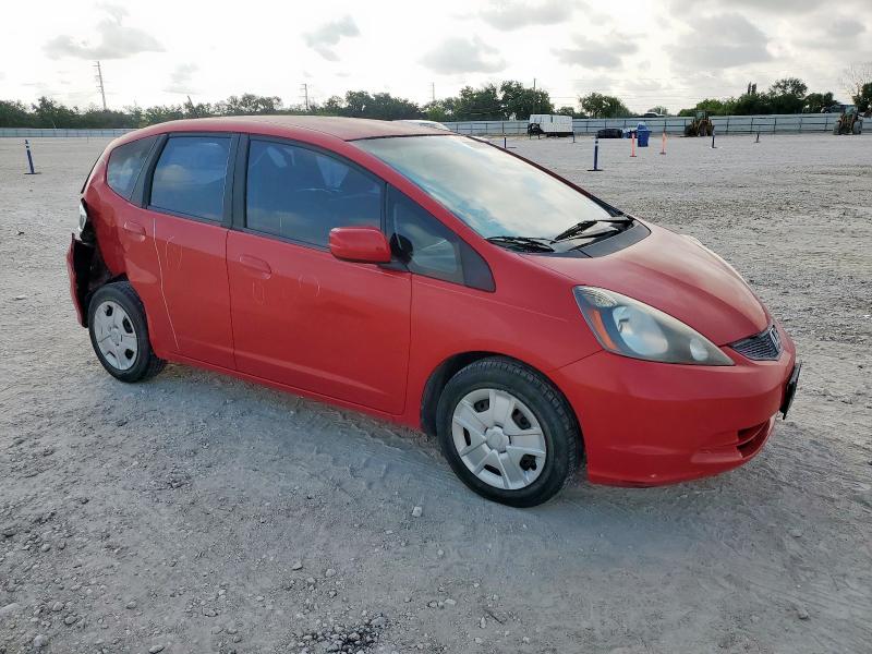 JHMGE8H34DC076966 - 2013 HONDA FIT 红色 照片 4
