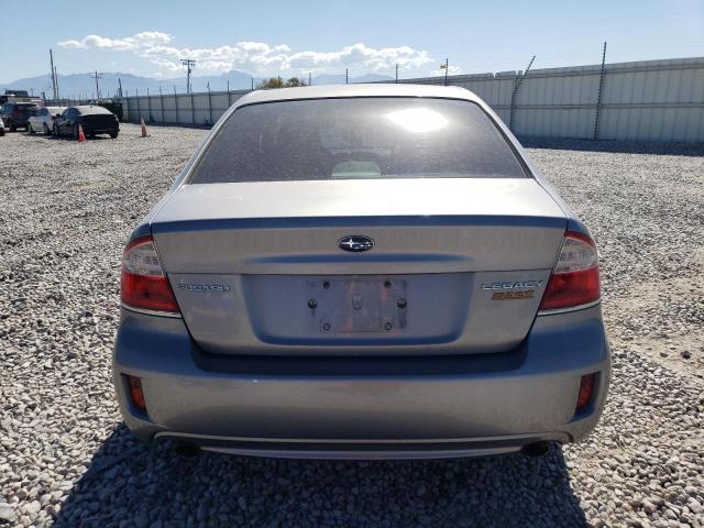 4S3BL616997215127 - 2009 SUBARU LEGACY 2.5I SILVER photo 6