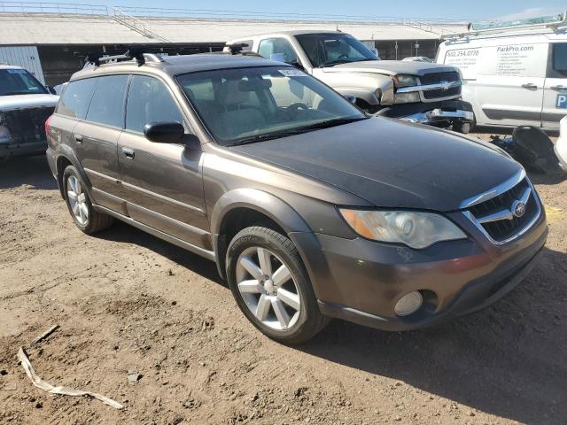 4S4BP61C386303472 - 2008 SUBARU OUTBACK 2.5I GRAY photo 4