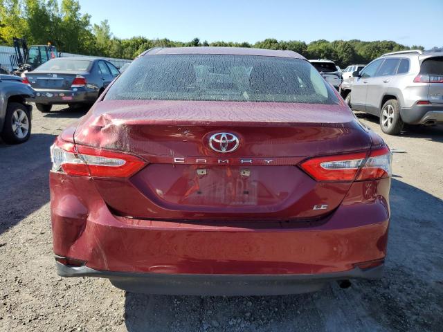 4T1B11HK9JU619509 - 2018 TOYOTA CAMRY L 栗色 照片 6