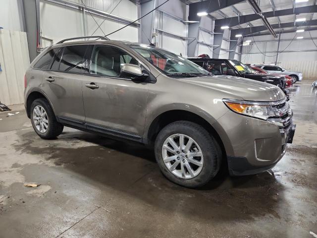 2FMDK4JC8DBB01623 - 2013 FORD EDGE SEL 棕色 照片 4