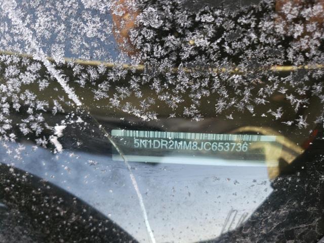 5N1DR2MM8JC653736 - 2018 NISSAN PATHFINDER S WHITE photo 13