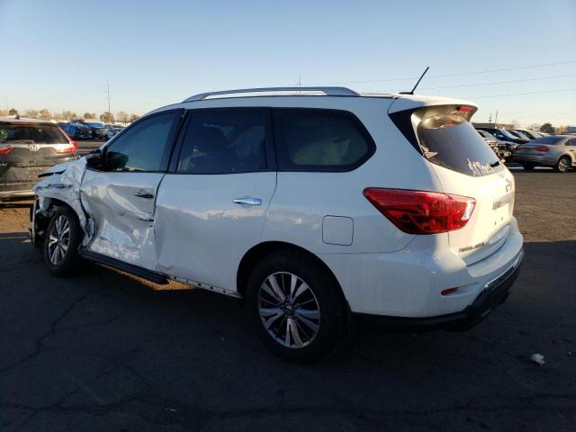5N1DR2MM8JC653736 - 2018 NISSAN PATHFINDER S WHITE photo 2