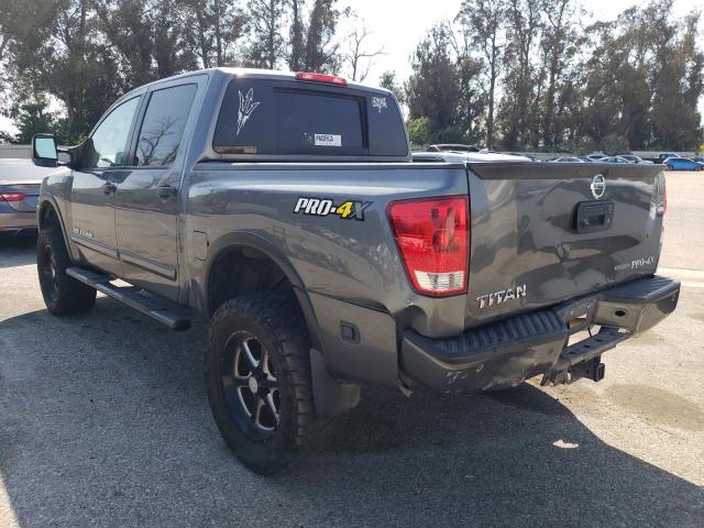 1N6BA0EC1FN515218 - 2015 NISSAN TITAN S ნაცრისფერი ფოტო 2