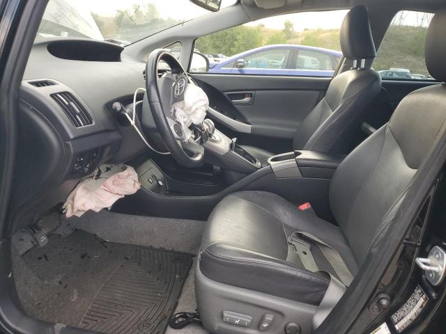 JTDKN3DU5D5701652 - 2013 TOYOTA PRIUS BLACK photo 7