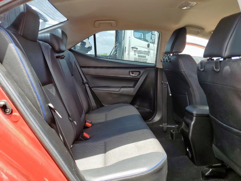 5YFBURHE4KP922684 - 2019 TOYOTA COROLLA L RED photo 10