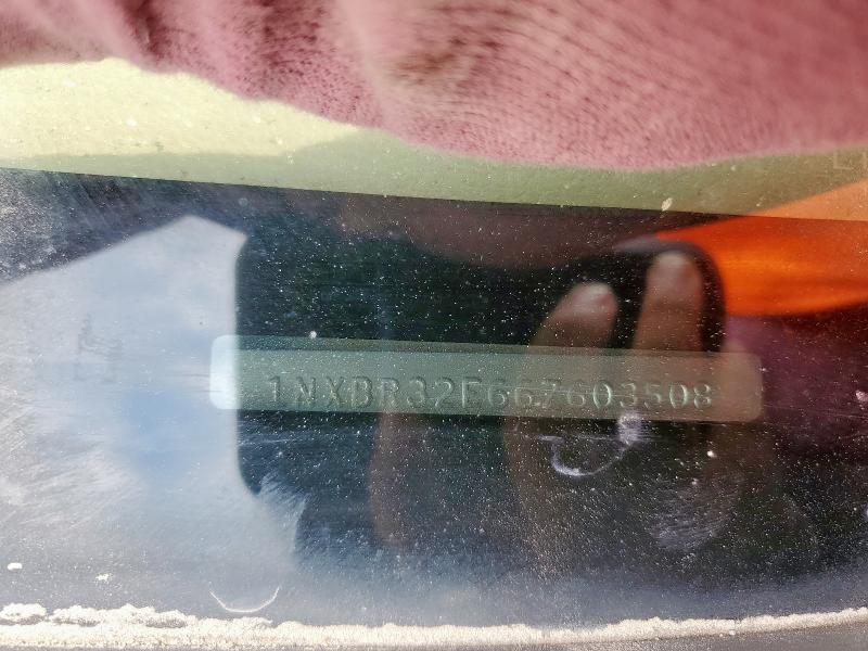 1NXBR32E66Z603508 - 2006 TOYOTA COROLLA CE 红色 照片 12