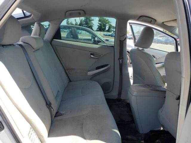 JTDKN3DU5C5481086 - 2012 TOYOTA PRIUS 银色 照片 10