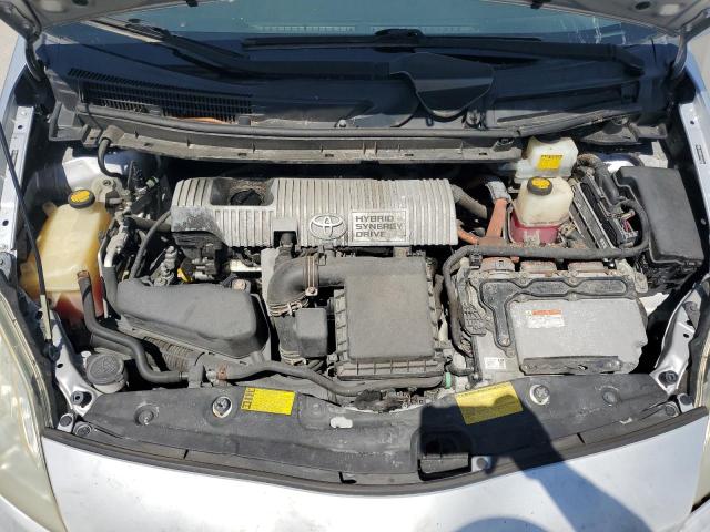 JTDKN3DU5C5481086 - 2012 TOYOTA PRIUS 银色 照片 11