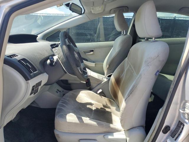 JTDKN3DU5C5481086 - 2012 TOYOTA PRIUS 银色 照片 7