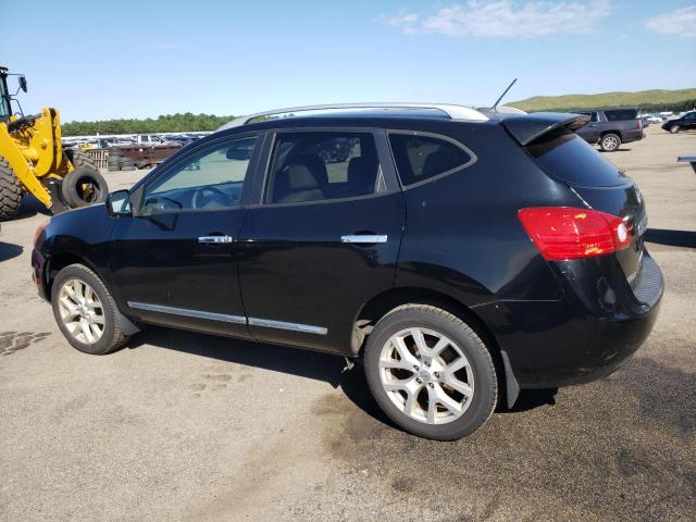 JN8AS5MV0CW366788 - 2012 NISSAN ROGUE S BLACK photo 2