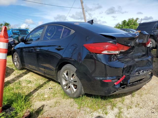 KMHD74LF5HU364175 - 2017 HYUNDAI ELANTRA SE BLACK photo 2