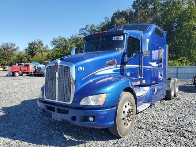 1XKAD49X8GJ121447 - 2016 KENWORTH CONSTRUCTI T660 BLUE photo 2