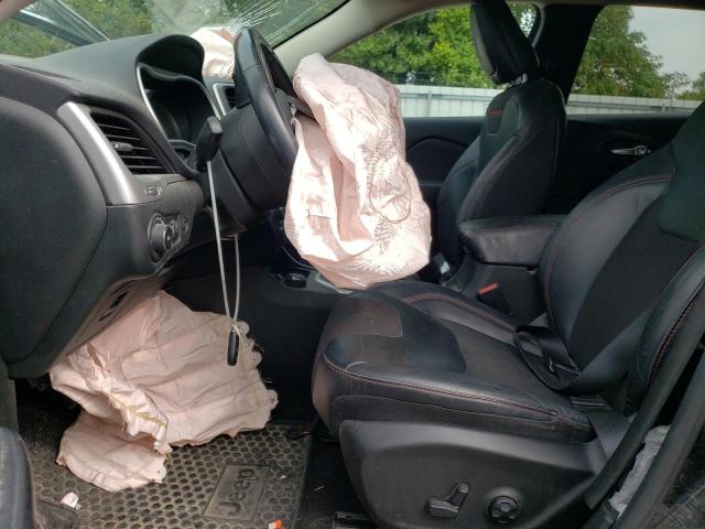 1C4PJMBS5FW651521 - 2015 JEEP CHEROKEE TRAILHAWK შავი ფოტო 7