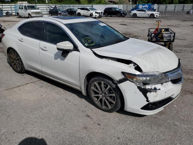 19UUB2F77GA005441 - 2016 ACURA TLX ADVANCE WHITE photo 4