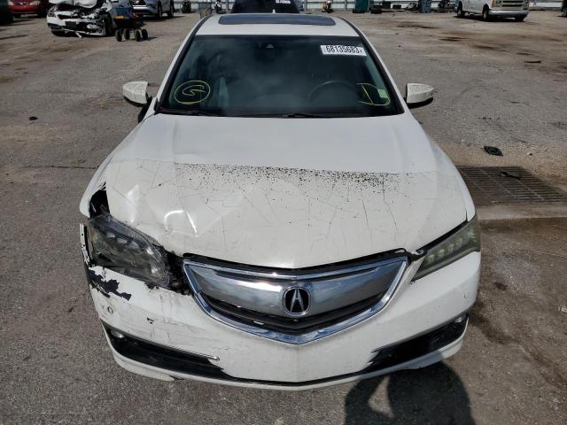 19UUB2F77GA005441 - 2016 ACURA TLX ADVANCE WHITE photo 5