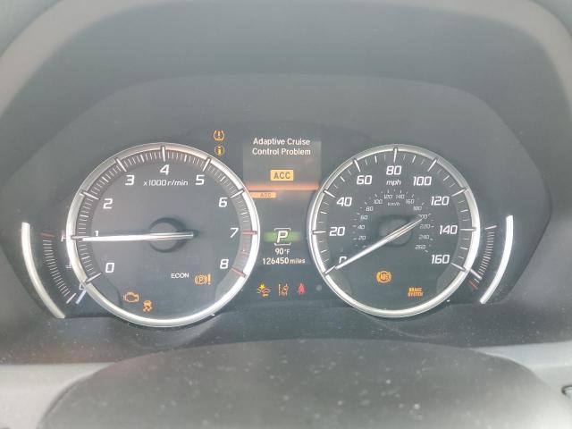 19UUB2F77GA005441 - 2016 ACURA TLX ADVANCE WHITE photo 9