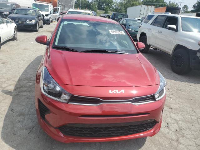 3KPA24AD7PE607814 - 2023 KIA RIO LX RED photo 5