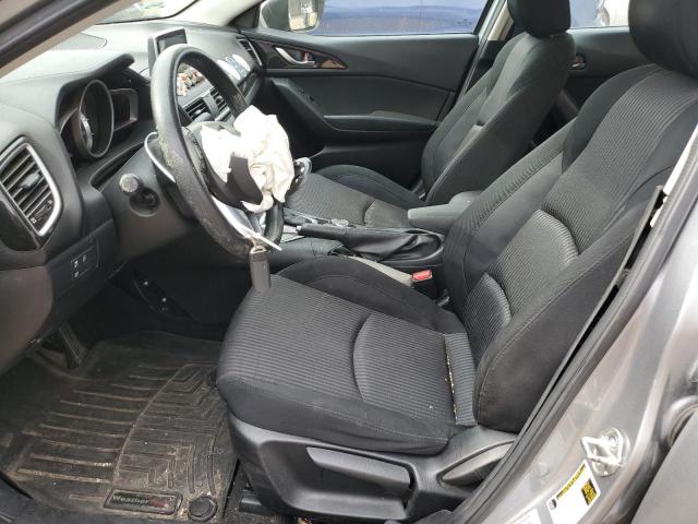 JM1BM1U77G1337506 - 2016 MAZDA 3 SPORT GRAY photo 7