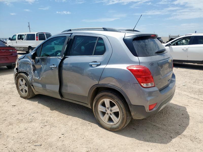 3GNCJLSB7LL198407 - 2020 CHEVROLET TRAX 1LT GRAY photo 2