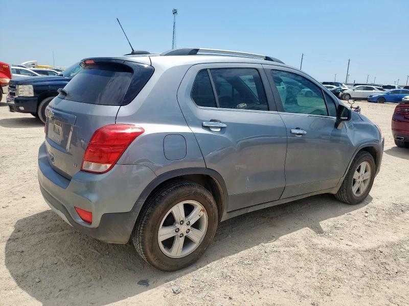 3GNCJLSB7LL198407 - 2020 CHEVROLET TRAX 1LT GRAY photo 3
