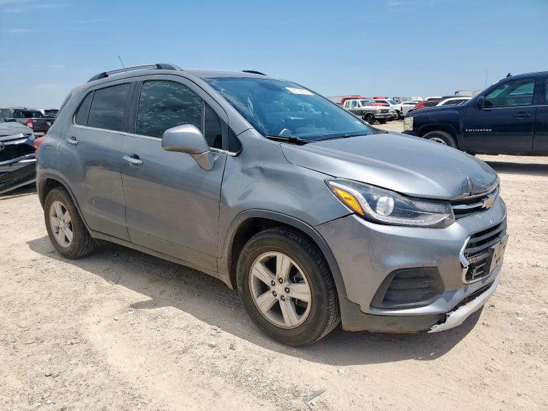 3GNCJLSB7LL198407 - 2020 CHEVROLET TRAX 1LT GRAY photo 4