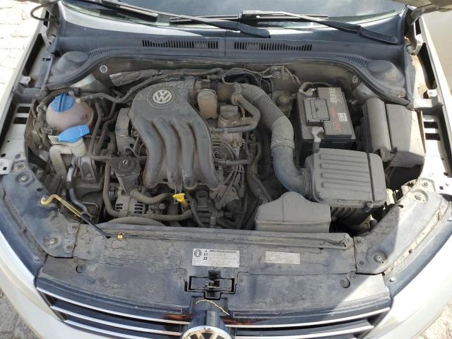 3VW2K7AJ2FM254427 - 2015 VOLKSWAGEN JETTA BASE Бежевый фото 11