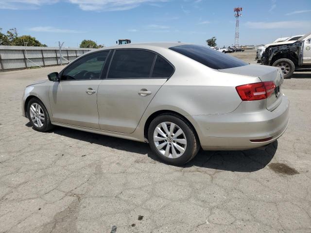 3VW2K7AJ2FM254427 - 2015 VOLKSWAGEN JETTA BASE Бежевый фото 2