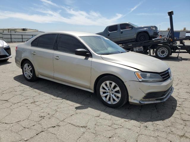 3VW2K7AJ2FM254427 - 2015 VOLKSWAGEN JETTA BASE Бежевый фото 4