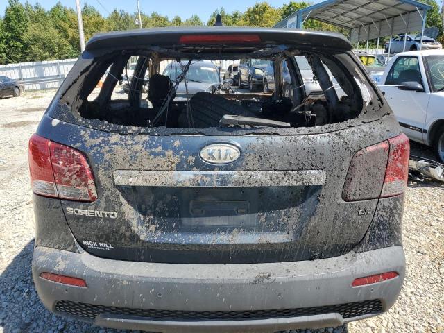 5XYKU3A18BG016837 - 2011 KIA SORENTO EX BURN photo 6