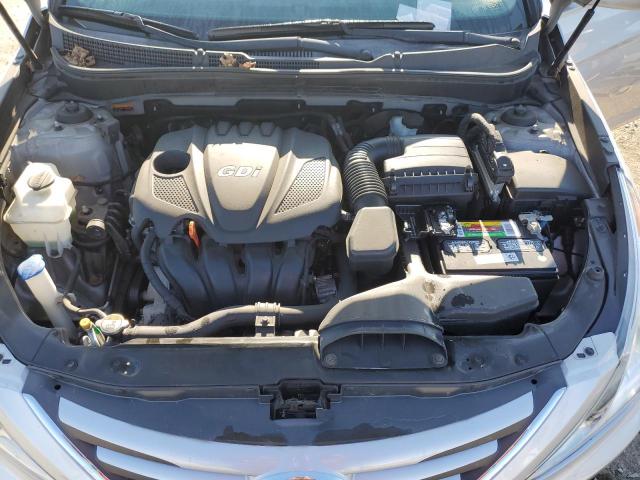 5NPEB4AC2EH823376 - 2014 HYUNDAI SONATA GLS SILVER photo 11