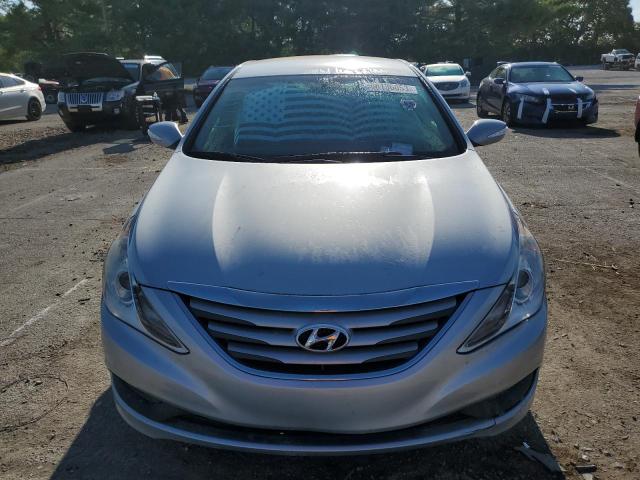 5NPEB4AC2EH823376 - 2014 HYUNDAI SONATA GLS SILVER photo 5