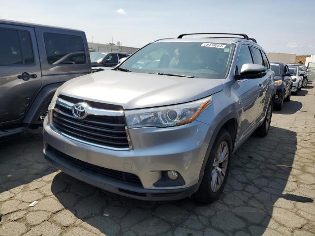 5TDKKRFH7FS056673 - 2015 TOYOTA HIGHLANDER XLE Gümüş foto 1