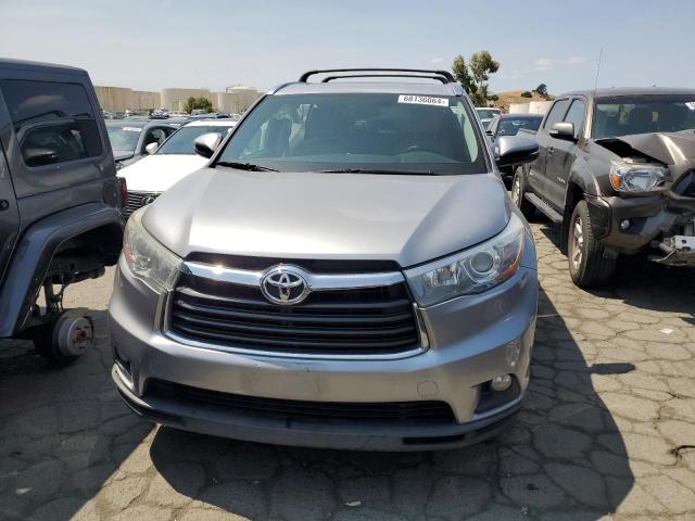 5TDKKRFH7FS056673 - 2015 TOYOTA HIGHLANDER XLE Gümüş foto 5