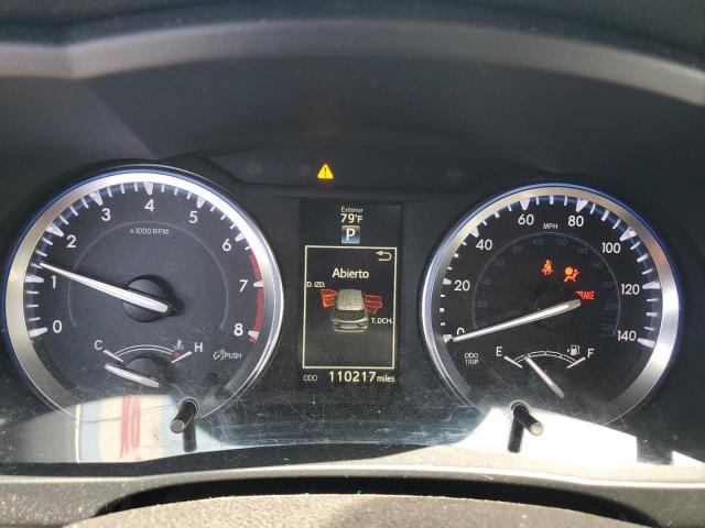 5TDKKRFH7FS056673 - 2015 TOYOTA HIGHLANDER XLE Gümüş foto 9