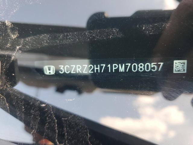 3CZRZ2H71PM708057 - 2023 HONDA HR-V EXL Ağ foto 13